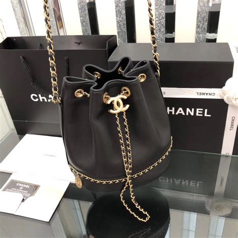 chanel drawstring bag 2019|chanel bucket bag 2021.